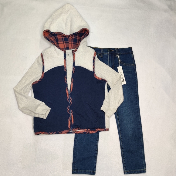 JOE'S JEANS | 3 Piece Faux Shearling Vest Set - Picture 2 of 4